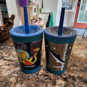 2 Contigo Kids Straw Cups